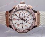 Replica Hublot watch - BIG BANG GOLD WHITE DIAMONDS 41mm